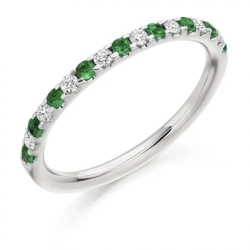 Emerald Wedding Rings